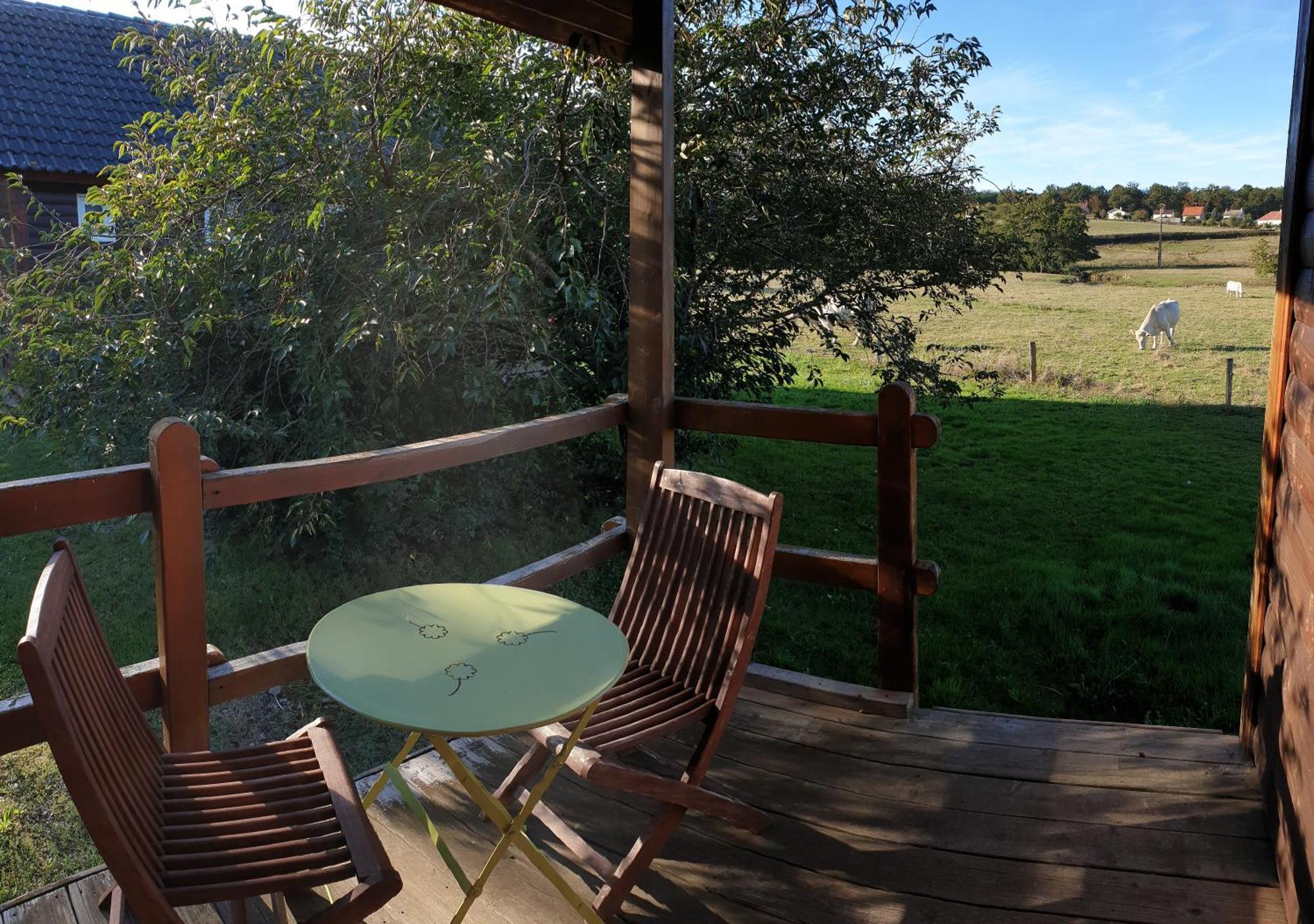 Chalets Etang Sur Arroux Exterior foto